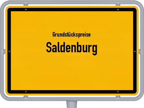 Grundstückspreise Saldenburg - Ortsschild von Saldenburg