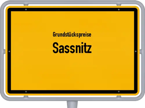 Grundstückspreise Sassnitz - Ortsschild von Sassnitz