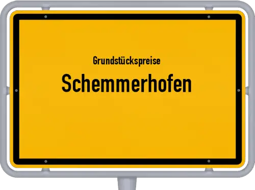 Grundstückspreise Schemmerhofen - Ortsschild von Schemmerhofen