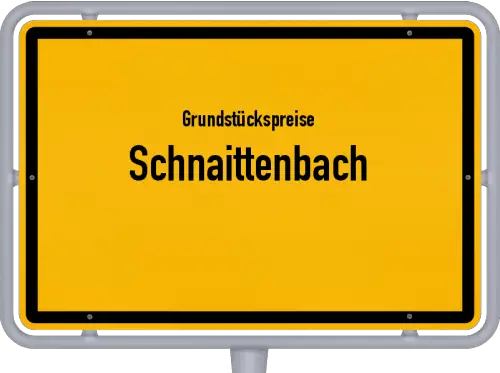 Grundstückspreise Schnaittenbach - Ortsschild von Schnaittenbach