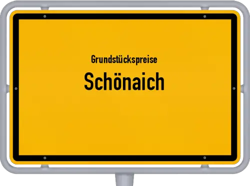 Grundstückspreise Schönaich - Ortsschild von Schönaich
