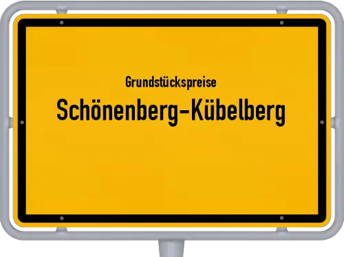 Grundstückspreise Schönenberg-Kübelberg - Ortsschild von Schönenberg-Kübelberg