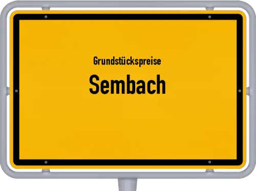 Grundstückspreise Sembach - Ortsschild von Sembach