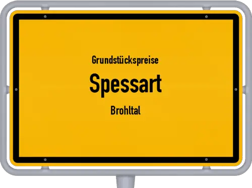 Grundstückspreise Spessart (Brohltal) - Ortsschild von Spessart (Brohltal)