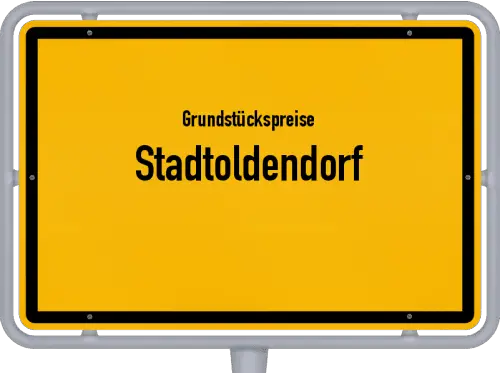 Grundstückspreise Stadtoldendorf - Ortsschild von Stadtoldendorf