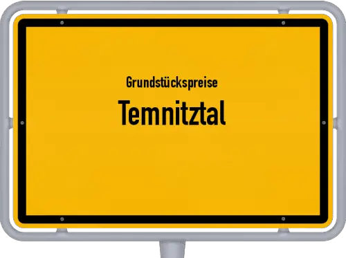 Grundstückspreise Temnitztal - Ortsschild von Temnitztal
