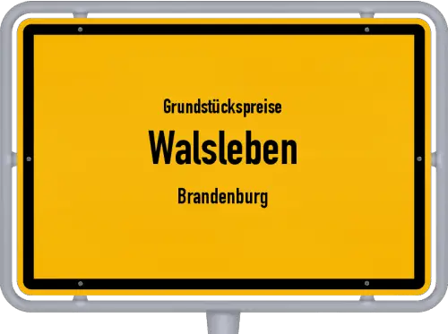 Grundstückspreise in Walsleben (Brandenburg)