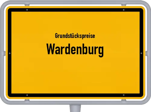 Grundstückspreise Wardenburg - Ortsschild von Wardenburg