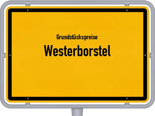 Grundstückspreise Westerborstel - Ortsschild von Westerborstel