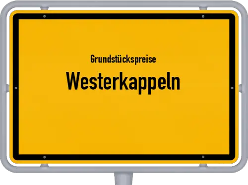 Grundstückspreise Westerkappeln - Ortsschild von Westerkappeln