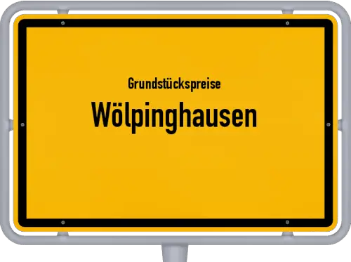 Grundstückspreise Wölpinghausen - Ortsschild von Wölpinghausen