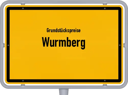 Grundstückspreise Wurmberg - Ortsschild von Wurmberg