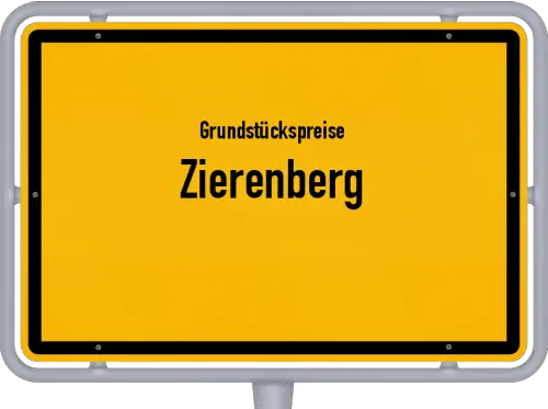 Grundstückspreise Zierenberg - Ortsschild von Zierenberg